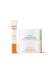 Masques pour les yeux biodégradables Rising Tides + crème pour les yeux First Light