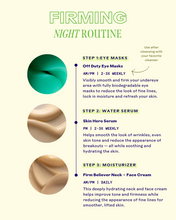 Routine de nuit raffermissante