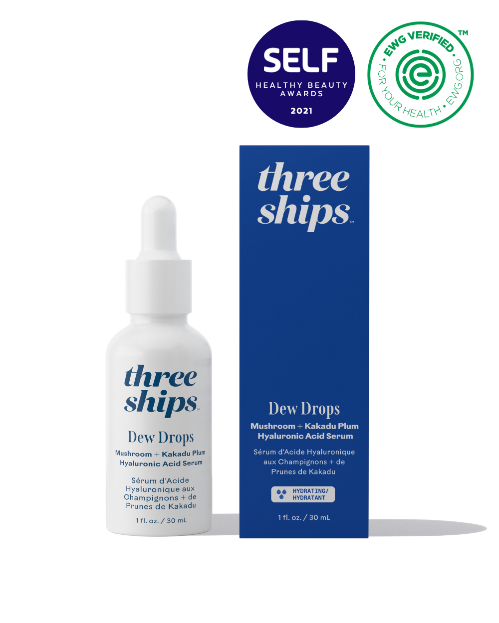 Dew Drops Mushroom + Kakadu Plum Hyaluronic Acid Serum